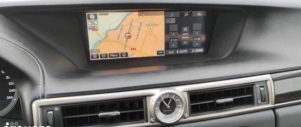Lexus GS cena 91999 przebieg: 210000, rok produkcji 2014 z Jelenia Góra małe 781